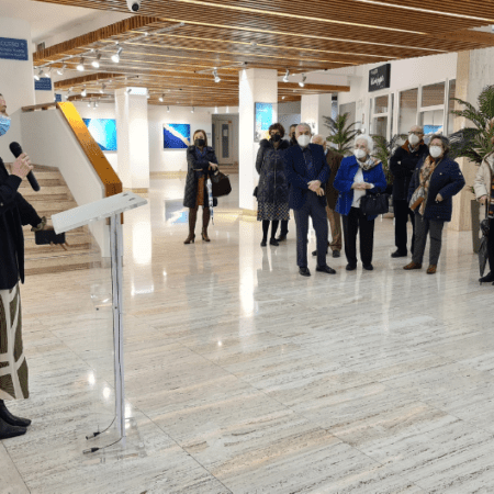 Inauguración de la exposición «Nómada» – Dra. Beatriz Orozco (8 de marzo de 2022)