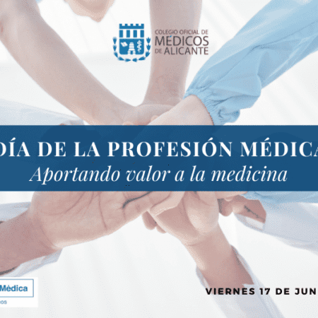 Día de la Profesión Médica -Te esperamos el viernes 17 de junio a las 19.30 h en el Colegio